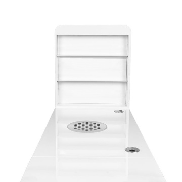 Birou cosmetic 310 cu absorbant caseta, alb, dreapta - Img 4