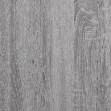Birou cu rafturi, gri sonoma, 102x45x148 cm, lemn compozit - Img 6