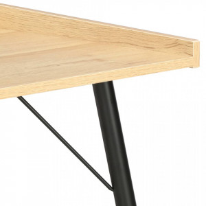 Birou, culoarea stejarului, 90 x 50 x 79 cm - Img 6