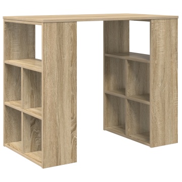 Birou de colț Sonoma oak MDF Mediu Birou de colț Sonoma Oak - Img 2