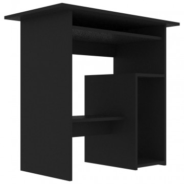 Birou, negru, 80 x 45 x 74 cm, PAL - Img 4