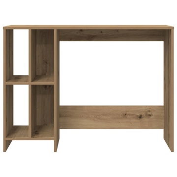 Birou, stejar artizanal, 102,5x35x75 cm, lemn prelucrat - Img 4