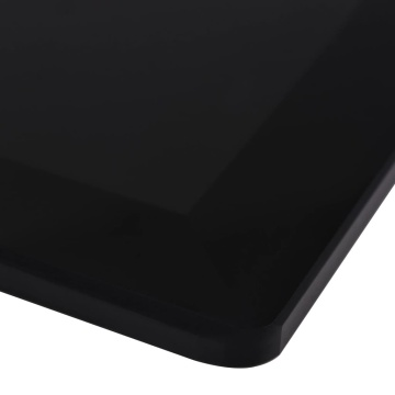 Blat de masă din sticlă securizată, dreptunghiular, 1200x650 mm - Img 3