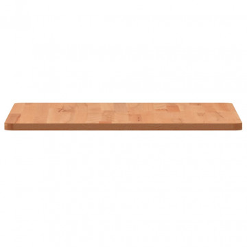 Blat de masă pătrat, 50x50x1,5 cm, lemn masiv de fag - Img 7