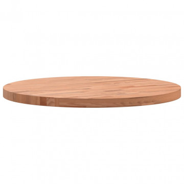 Blat de masă rotund, Ø50x2,5 cm, lemn masiv de fag - Img 6