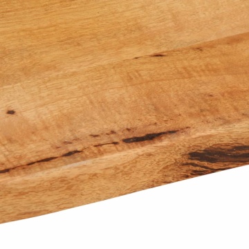 Blat masă 90x60x2,5 cm lemn masiv mango - Img 6