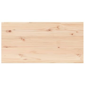 Blaturi masă 4 buc. 90x45x1,7 cm dreptunghiulare lemn masiv pin - Img 3