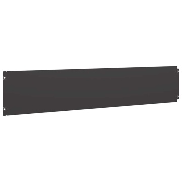 Borduri de gazon 10 buc Negru 20x103 cm Oțel laminat la rece - Img 5