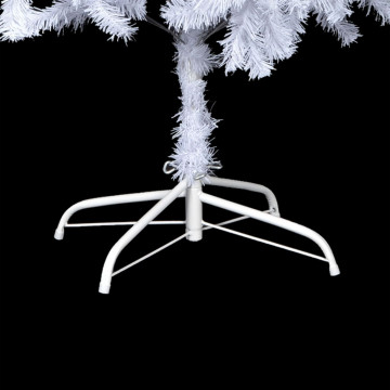 Brad de Crăciun pre-iluminat cu set globuri, 210 cm, 910 ramuri - Img 7
