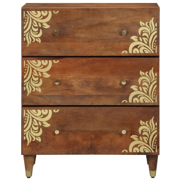 Bufet 60x33x75 cm Lemn solid de mango - Img 3