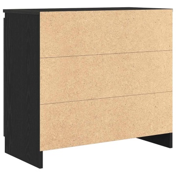 Bufetă cu sertar Stejar negru 71x35x65 cm Lemn prelucrat - Img 7