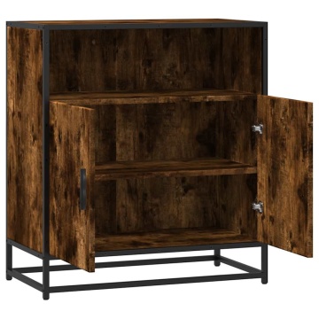 Bufetă Stejar afumat 68x35x76 cm Lemn prelucrat - Img 6