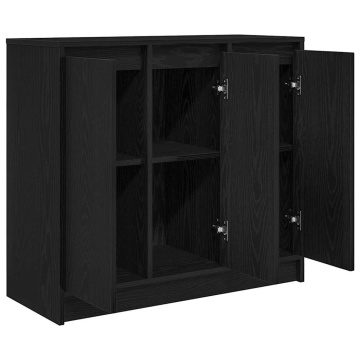 Bufetă Stejar negru 85x34x76 cm Lemn prelucrat - Img 8