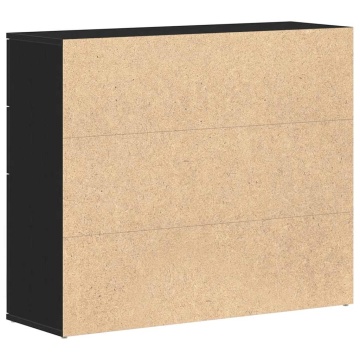 Bufetă Stejar negru 91x29,5x75 cm Lemn prelucrat - Img 7