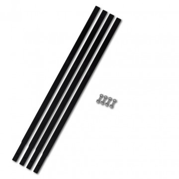 Burghiu de sol cu mâner 80 mm cu tub prelungitor 9 m, oțel - Img 6