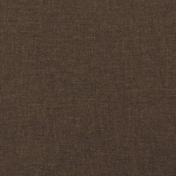 Cadru de pat box spring, maro închis, 90x200 cm, textil - Img 7