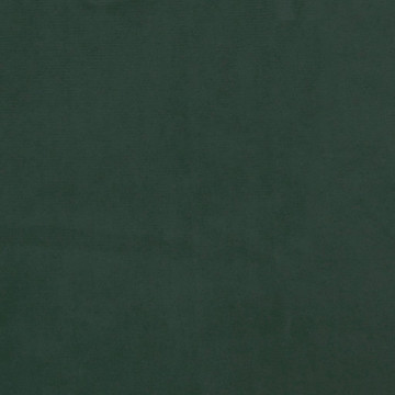 Cadru de pat, verde închis, 90x200 cm, catifea - Img 7