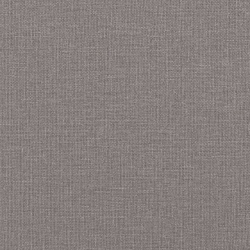 Canapea cu 2 locuri, gri taupe, 140 cm, material textil - Img 6