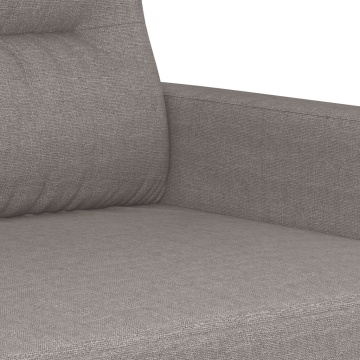 Canapea cu 3 locuri, taupe, 180 cm, material textil - Img 5