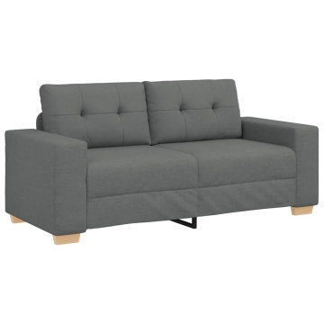Canapea lovesea gri închis 140 cm țesătură - Img 2