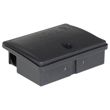 Capcane pentru șoareci 10 buc Negru 13x10x4 cm - Img 3