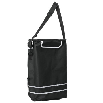 Carucior de cumpărături cu roți pentru scări Negru 40 L - Img 1