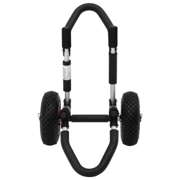 Cărucior de SUP pentru placa de surf pliabil, 45 kg, aluminiu - Img 3