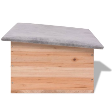 Casă pentru arici, 45 x 33 x 22 cm, lemn - Img 3