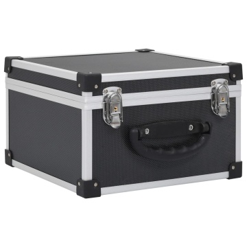 Casetă pentru 40 CD-uri, negru, aluminiu ABS - Img 2
