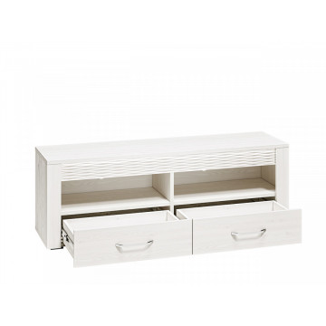 Clermont 11 Tv Stand 2S Snowy Pine - Img 3