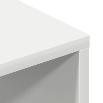 Comodă TV, alb, 100 x 40 x 40 cm, PAL - Img 7