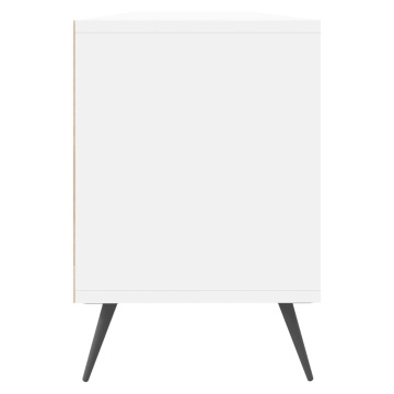 Comodă TV, alb, 150x30x44,5 cm, lemn prelucrat - Img 6