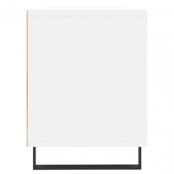 Comodă TV, alb, 150x30x44,5 cm, lemn prelucrat - Img 6