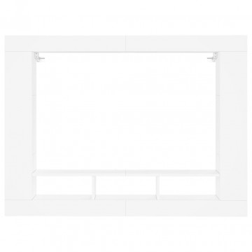 Comodă TV, alb, 152x22x113 cm, lemn prelucrat - Img 4