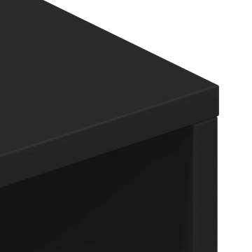 Comodă TV, negru, 100 x 40 x 40 cm, PAL - Img 7