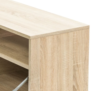 Comodă TV, PAL, 95 x 35 x 36 cm, culoarea stejarului - Img 4