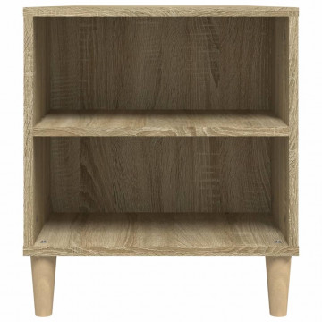 Comodă TV, stejar sonoma, 102x44,5x50 cm, lemn prelucrat - Img 7