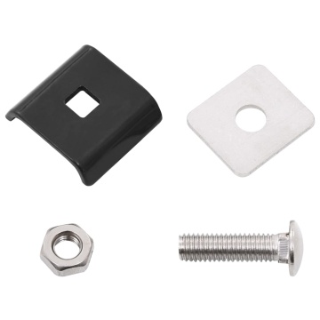 Conector grilaj din plasă, antracit, 25 seturi - Img 3