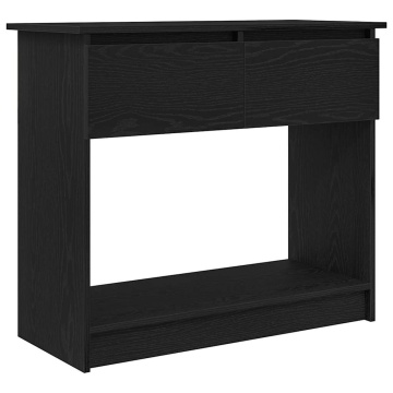 Consolă cu sertare Negru 85,5x38,5x74,5 cm - Img 2