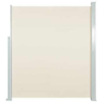 Copertină laterală retractabilă, crem, 120x300 cm - Img 2