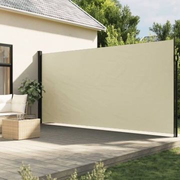Copertina laterală retractabilă, crem, 200x300 cm - Img 1