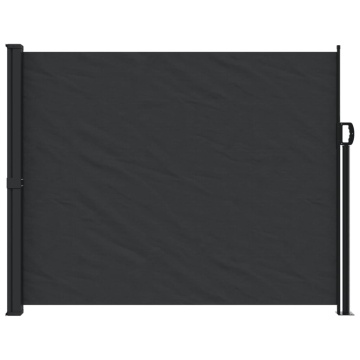 Copertina laterală retractabilă, negru, 160x300 cm - Img 3