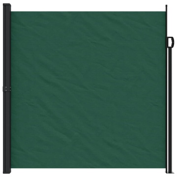 Copertina laterală retractabilă, verde închis, 200x500 cm - Img 3