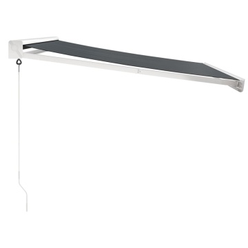 Copertină retractabilă, antracit, 3x2,5 m, textil și aluminiu - Img 4