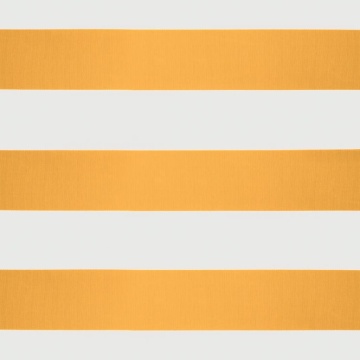 Copertină retractabilă, galben/alb, 4,5x3 m, textil/aluminiu - Img 7