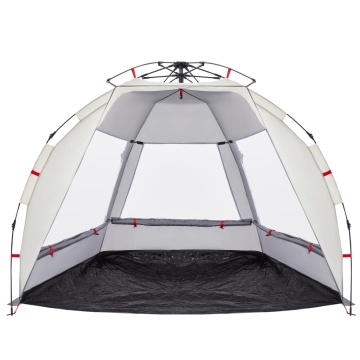 Cort camping 2 persoane gri impermeabil setare rapidă - Img 8