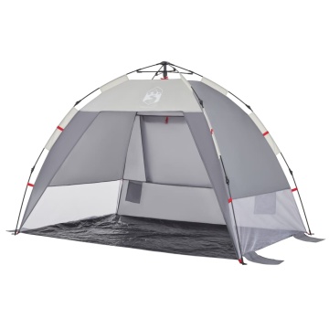 Cort camping 2 persoane gri impermeabil setare rapidă - Img 4
