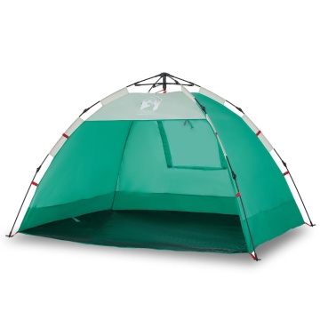 Cort camping 2 persoane verde marin impermeabil setare rapidă - Img 2