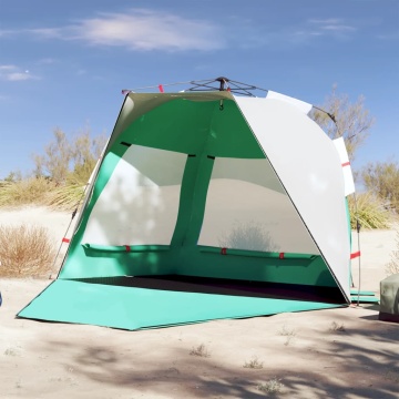 Cort camping 3 persoane verde marin impermeabil setare rapidă - Img 1