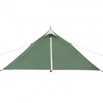 Cort de camping 1 persoane, verde, 255x153x130 cm, tafta 185T - Img 7